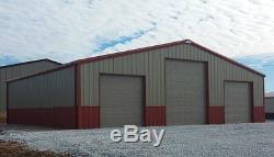 SIMPSON Steel Building 40x50x12 Garage Kit Storage Shop Metal building