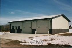 SIMPSON Steel Building 40x60x12 ALL GALVALUME Kit Garage Storage Metal Building