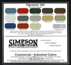 SIMPSON Steel Garage 30x42x10 Kit Metal Building Garage Shed Shop Prefab