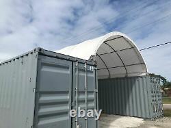 Shipping Container Roof 20x40 Kit Building Conex Box Shelter Canopy Overseas