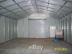 Steel 2 Car Garage 24x31x9 Metal Building Down Payment FREE DELIVERY SETUP CA