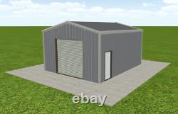 Steel Building 20x25 SIMPSON Metal Building Kit Garage Workshop Prefab Structure