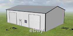 Steel Building 36x50 SIMPSON Metal Building Kit Garage Workshop Barn