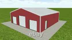 Steel Building 40x40 SIMPSON Metal Building Kit Garage Workshop Barn Structure