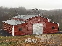 Steel-Building-Metal-Barn-40 X 36 X 12 FREE-DELIVERY-SETUP