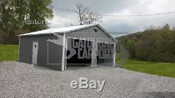 Steel Building Metal Barn Garage Work Shop Prefab 48x36x12