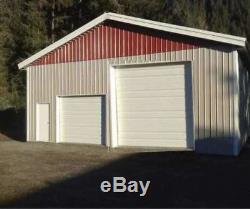 Steel Buildings 27' Wide Metal Buildings Free Shipping, Local Installation Ava
