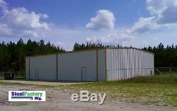 Steel Factory Mfg 30x60x16 Galvanized Metal Frame Storage Garage Building Kit