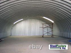 Steel Factory Mfg Prefabricated S35x50x15 Storage Building Metal Pole Barn Alt