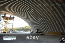 Steel Factory Mfg Q60x60x20 Metal Prefab Arch Quonset Hay Storage Building Kit