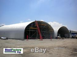 Steel Factory Mfg S40x44x16 Prefab Metal Arch Storage Building Garage Barn Kit