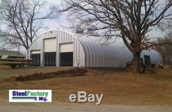 Steel Factory Mfg S40x70x16 Metal Arch Agricultural Barn Storage Building Kit