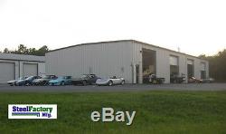 Steel Factory Prefab Metal Commercial Building 50x150x16 US Made Lowest Prices