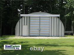Steel Factory S30x30x14 Metal Storage Building Horse Barn Prefab Arch Panel Kit