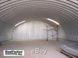 Steel Factory S30x50x14 Metal Storage Building Pole Barn Alternative Prefab Kit