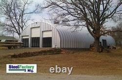 Steel Factory S30x50x15 Metal Storage Building Pole Barn Alternative Prefab Kit