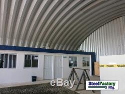 Steel Factory S40x90x16 Metal Storage Building Pole Barn Alternative Prefab Kit