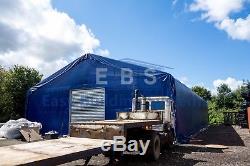 Steel Frame Storage Building Industrial Portable Temporary Commercial Warehouse