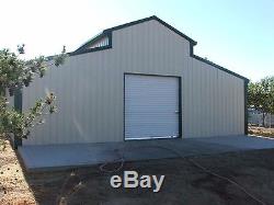 Steel Metal American Barn prefab building kit workshop shed garage storage