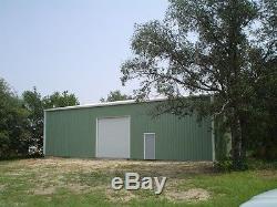 Steel Metal Garage Building Kit 2400 sq workshop barn shed storage 40x60x16