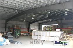 Steel Prefab Commercial 50x100x17 Metal Beam Building