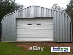 Steel Residential 30x40x15 Hotrod Car Lift Garage Prefab Metal Shop Building Kit