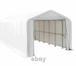 TMG 18' x 45' RV Motorhome Boat Storage Shelter with Heavy Duty 17oz PVC Fabric