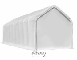 TMG 18' x 45' RV Motorhome Boat Storage Shelter with Heavy Duty 17oz PVC Fabric