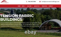 TMG 30'x60' DUAL TRUSS 17 oz PVC Fabric Storage Building (Retail $19,999)