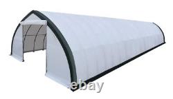 TMG 30'x80' 11oz PE Fabric Storage Building Hoop Building (Retail $8,750)