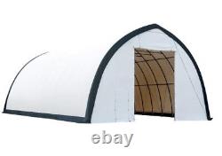 TMG 40'x60' 11oz PE Fabric Storage Building Hoop Building (Retail $12,750)