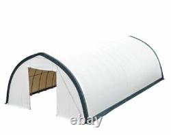 TMG 40x80x22 11oz PE Fabric Storage Building Shelter Hoop Barn