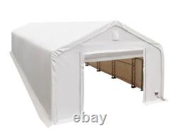 TMG Pro Series 20' x 63' Dual Truss Storage Shelter 17oz PVC Retail $14,750