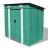 Vidaxl Garden Storage Shed Steel Outdoor Shed House Building Multi Colors