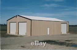Bâtiment En Acier 30x60x12 Simpson Metal Barn Garage Boutique Structure Kit