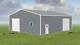 Bâtiment En Acier 36x40 Simpson Metal Building Kit Garage Atelier Barn