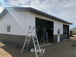 Bâtiment En Acier 36x50 Simpson Metal Building Kit Garage Atelier Barn