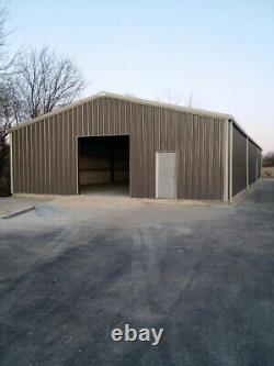 Bâtiment En Acier 40x150 Simpson Metal Building Kit Garage Atelier Barn