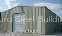 Bâtiment d'atelier de garage en métal DuroBEAM Steel 50'x50x15' Structure en poutre en I DiRECT