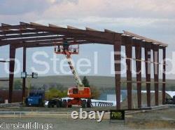 Bâtiment d'atelier de garage en métal DuroBEAM Steel 50'x50x15' Structure en poutre en I DiRECT