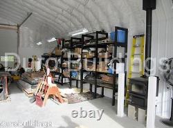 Bâtiment de garage en acier DuroSPAN 32'x34'x18' Atelier DIY Kit Factory DiRECT
