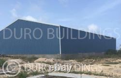 Bâtiment de stockage d'atelier de dépôt de construction en acier DuroBEAM 50'x100'x25' en métal