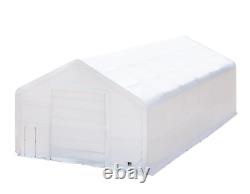 Bâtiment de stockage en tissu PVC double poutre TMG 30'x60' (17 oz) (détail 19 999 $)