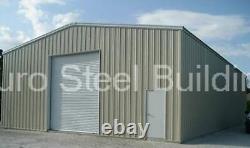 Bâtiment de stockage et d'atelier en acier DuroBEAM de 50x60x14 en métal à grande portée pour le commerce de détail - DiRECT.