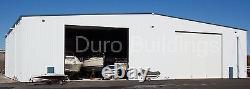 Bâtiment en acier DuroBEAM 50'x80'x18' pour atelier de réparation de voitures, camions et bus - Kit DiRECT