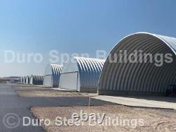 Bâtiment en acier DuroSPAN 40x40x20 à extrémités ouvertes, usage domestique et commercial, directement de l'usine.
