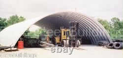 Bâtiment en acier DuroSPAN 50x150x17 avec hangar à machines à portée libre et extrémités ouvertes directes