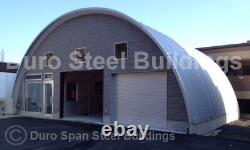 Bâtiment métallique DuroSPAN Steel 35'x36'x17' avec toit et plaque de base DIY, extrémités ouvertes en DiRECT