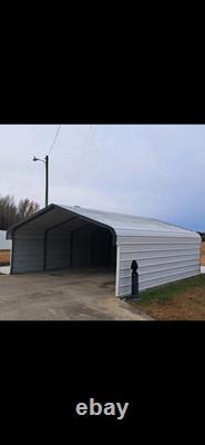 Carport en métal