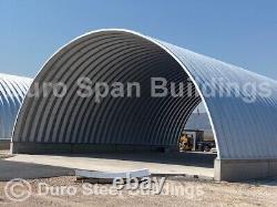 Construction en acier DuroSPAN de 42'x60'x17' Kit de construction de hangar métallique Quonset Home Shop avec extrémités ouvertes DIRECT